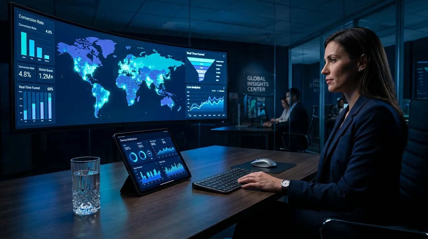 Customer interaction telemetry and corporate analytics war room