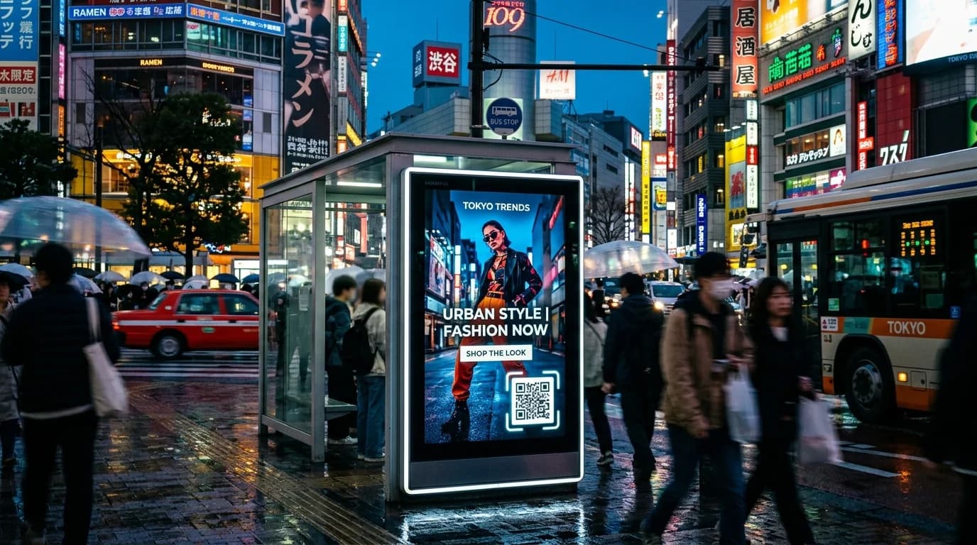 Billboard and outdoor transit campaign orchestration in ZetaQR
